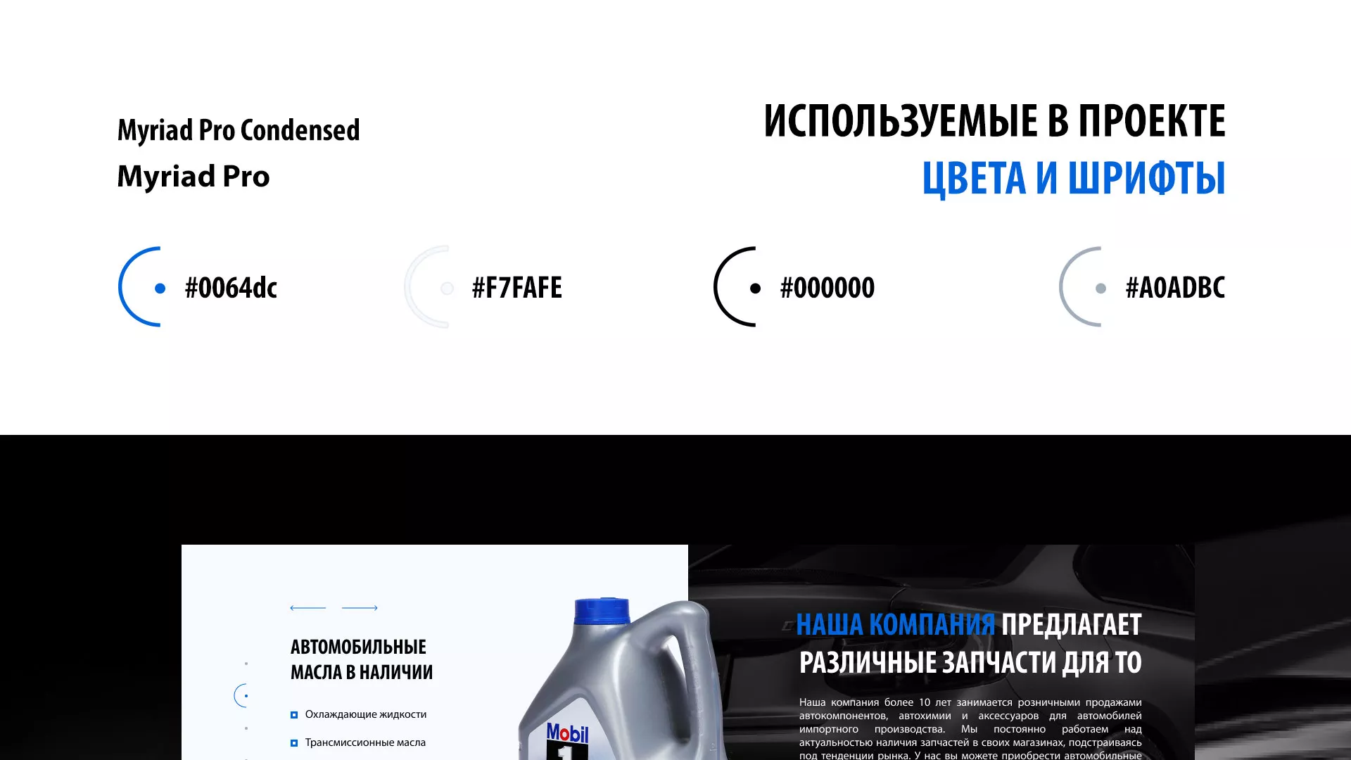 Разработка сайта магазина автозапчастей «М7» в Емве